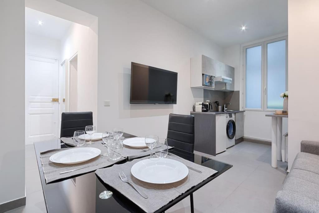 Batignolles Lemercier Cosy Apartment 4P-1Br París Exterior foto